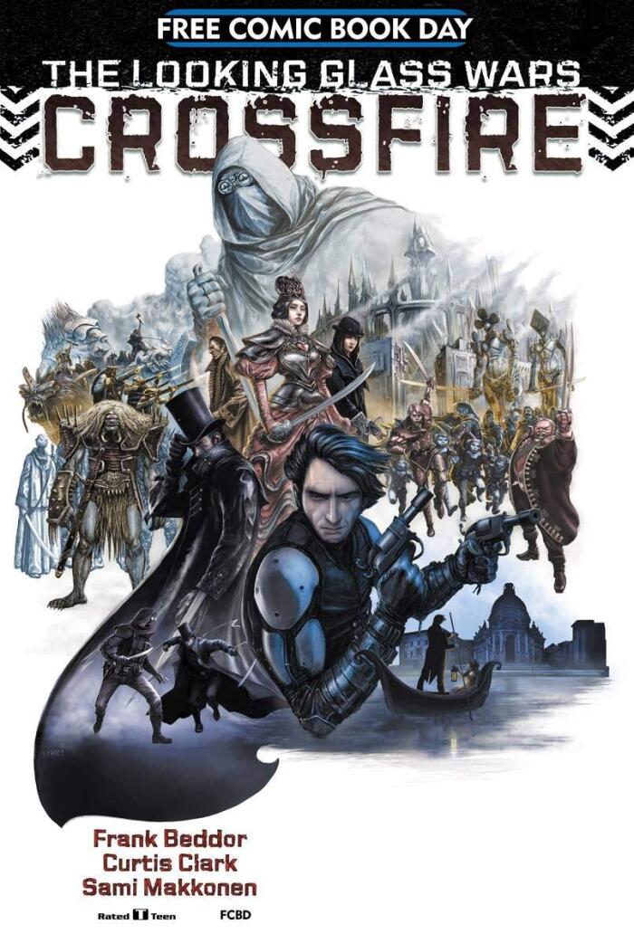 Free Comic Book Day FCBD The Looking Glass Wars Crossfire