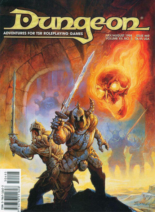 Dungeon #69: Adventures for TSR Role-Playing Games