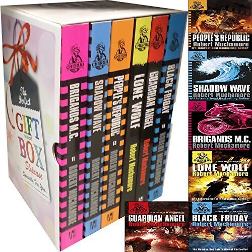 Cherub Collection Vol(11-16) 6 Books Bundle by Robert Muchamore (Brigands M.C.) Gift Wrapped Slipcase Specially for You
