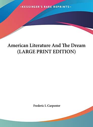 American Literature and the Dream