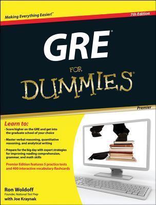 GRE for Dummies, Premier 7th Edition