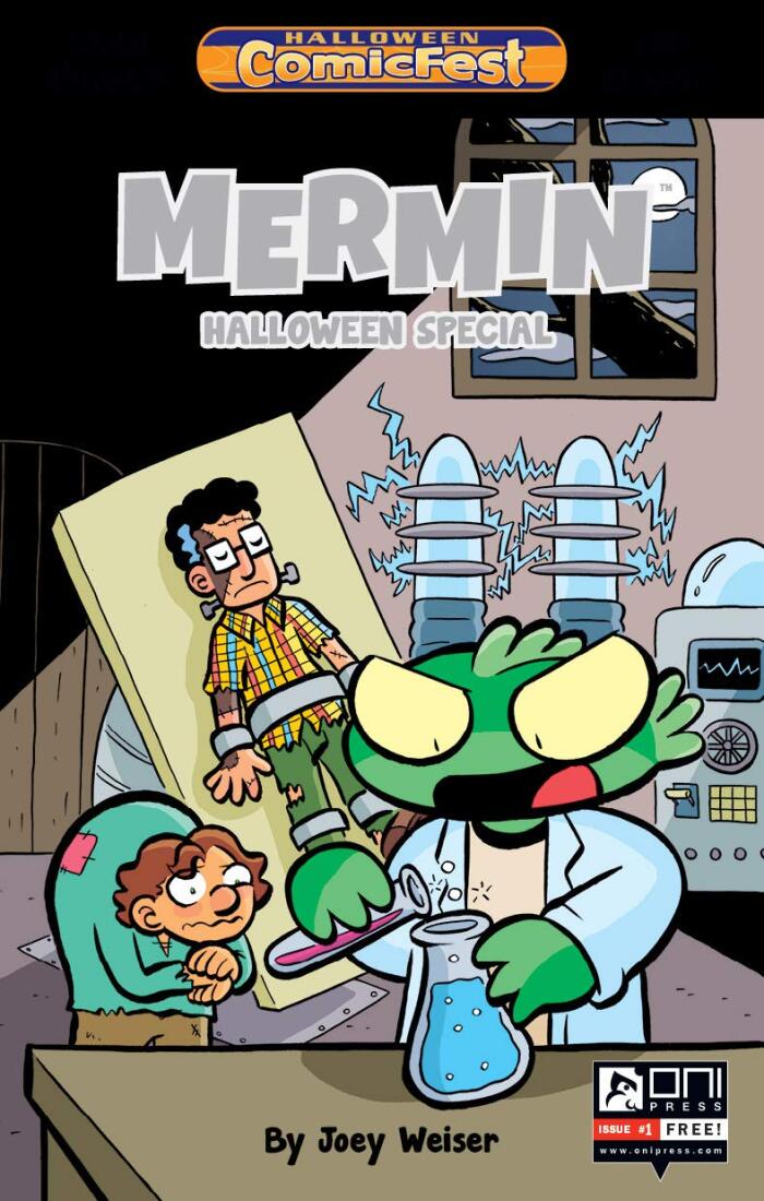 Halloween Comicfest Mermin& Mermin Trick or Treat FCBD Free Comic Book Day
