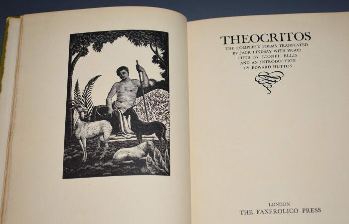 Theocritos the Complete Poems