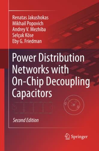 Power Distribution Networks with On-Chip Decoupling Capacitors