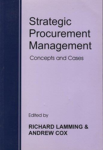 Strategic Procurement Management