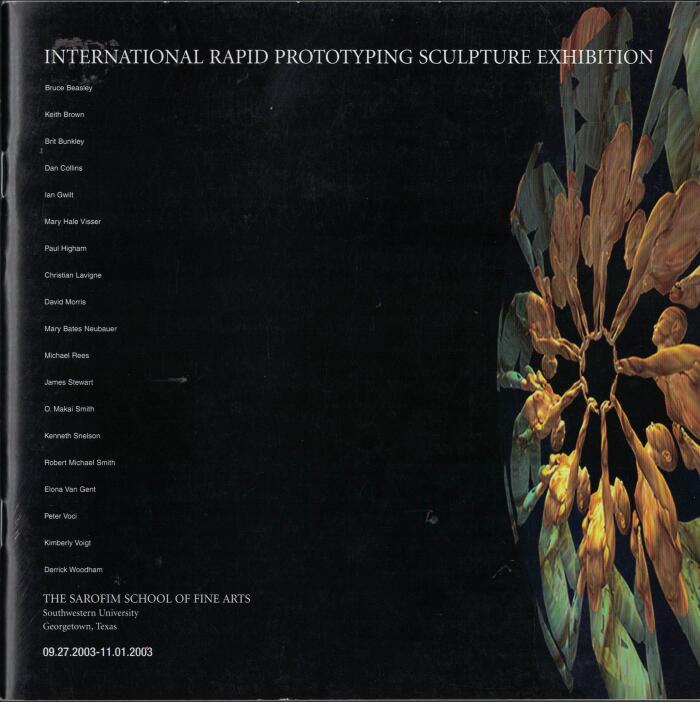 International Rapid Prototyping Sculpture Exhibition (09.27.2003-11.01.2003)