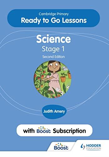 Cambridge Primary Ready to Go Lessons for Science 1 Second edition with Boost Subscription: Hodder Education Group