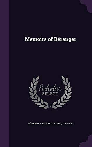Memoirs of Béranger