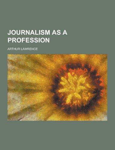 Journalism as a Profession