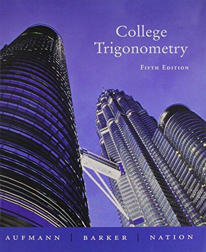 College Trigonometry + Mathspace Cd 5th Ed