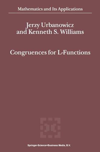 Congruences for L-Functions