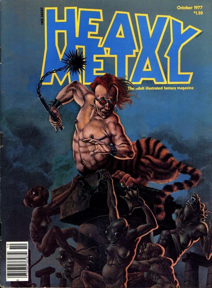 Heavy Metal, October 1977