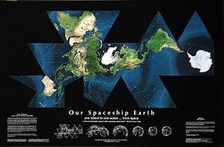 Our Spaceship Earth Satellite Map