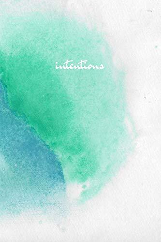 Intentions: Idea Notebook and Vision Journal - Watercolor Collection - At Ease (5) - Lined Journal