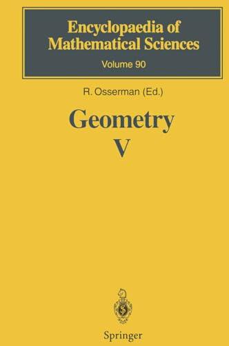 Geometry V: Minimal Surfaces