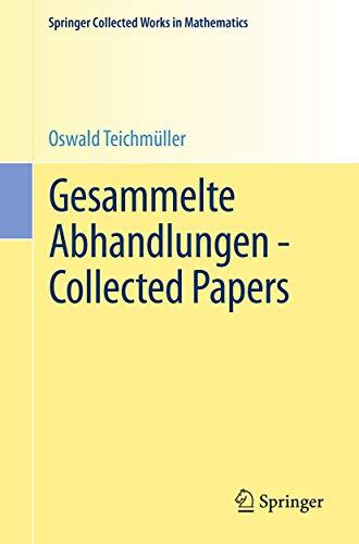 Gesammelte Abhandlungen - Collected Papers