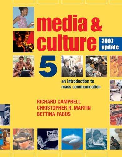 Media and Culture (With 2007 Update)