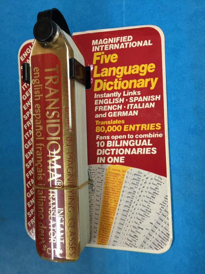 Transidioma: 10 Bilingula Dictionaries in One