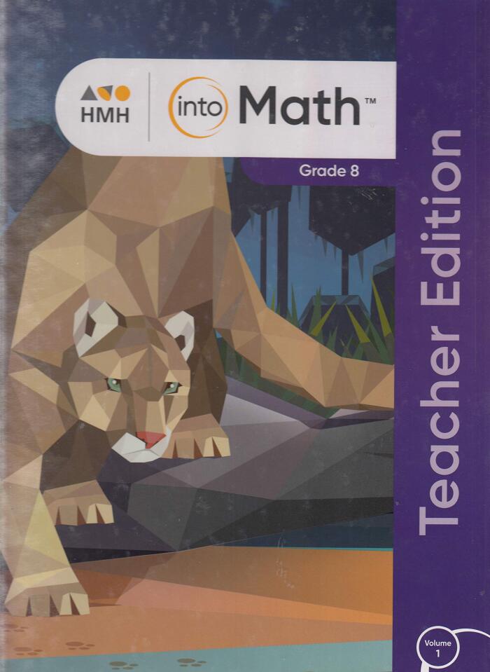 Into Math Grade 8 Teacher Edition (Vol. 1)