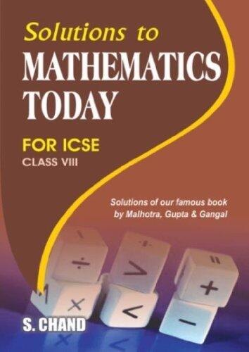 Solution to Mathematics Today for Class 8