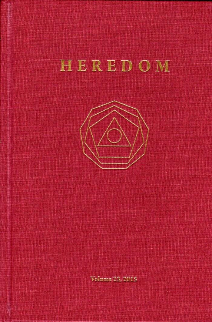 Heredom Volume 19