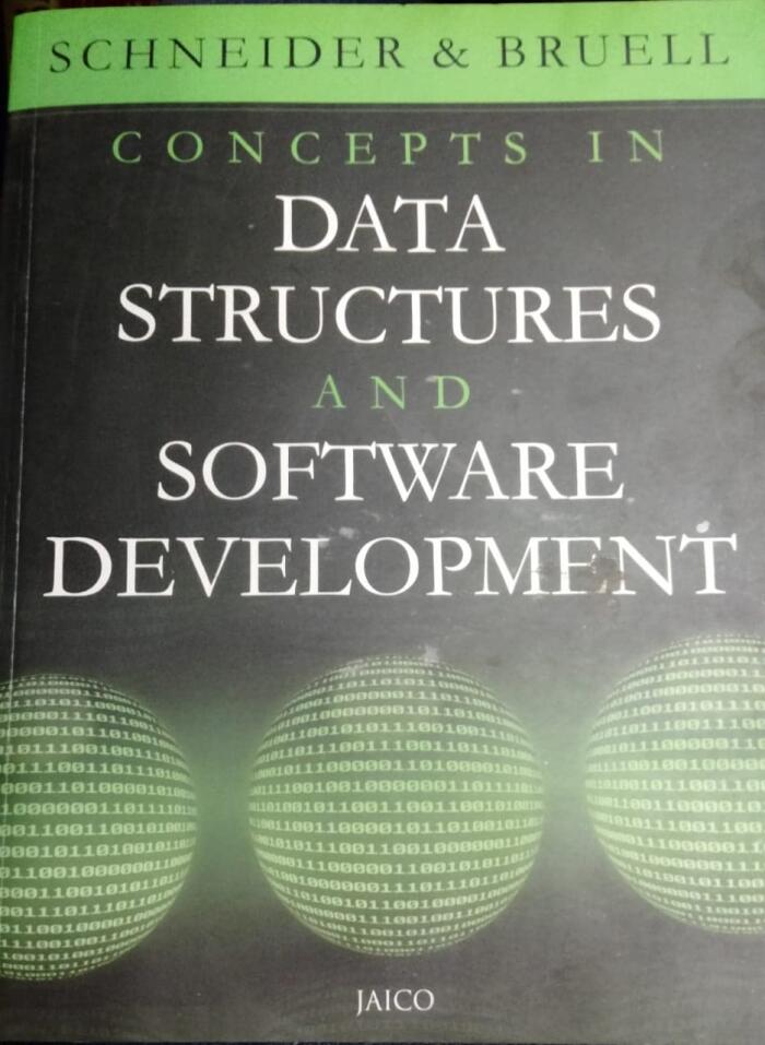 Concepts in Data Structures and Software Development