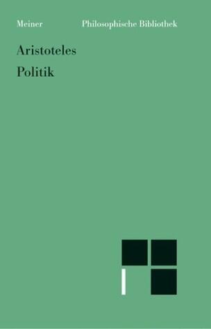 Politik (Philosophische Bibliothek)