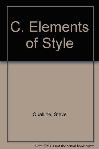 C. Elements of Style
