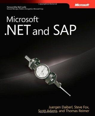 Microsoft® .NET and SAP