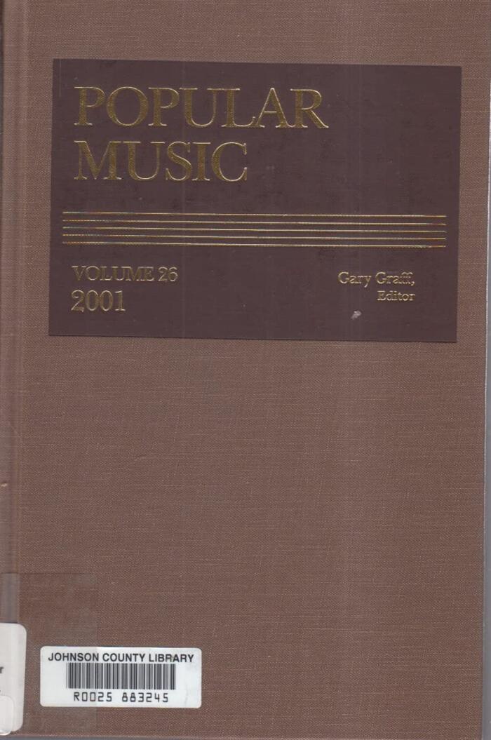 Popular Music Volume 26