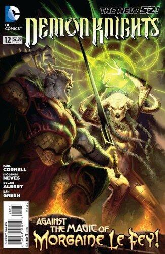 Demon Knights #12 "The Demon Knights Are Helpless in the Clutches of Morgaine Le Fey"