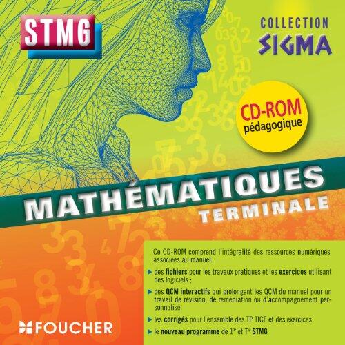 SIGMA Mathematiques Tle Bac Stmg CD-ROM
