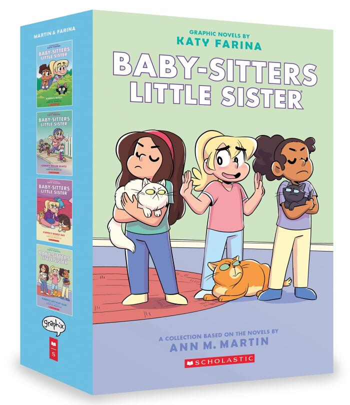 Baby-Sitters Little Sister Graphic Novels Collection (Books: 1-4)