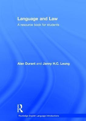 Language and Law: A resource book for students
