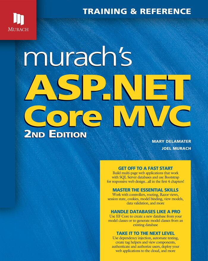 Murach's ASP.NET Core MVC