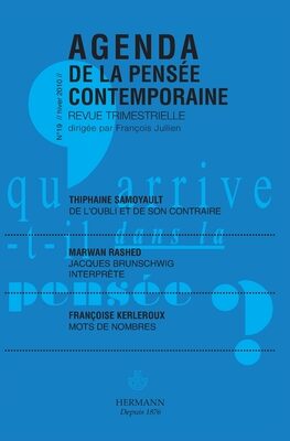 Agenda de la pensée contemporaine n°19 (HR.HORS COLLEC.)