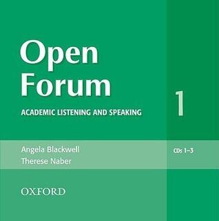 Open Forum 1 Audio CDs: Academic Listening and Speaking