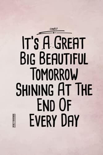 Final Planning Book - There's A Great Big Beautiful Tomorrow