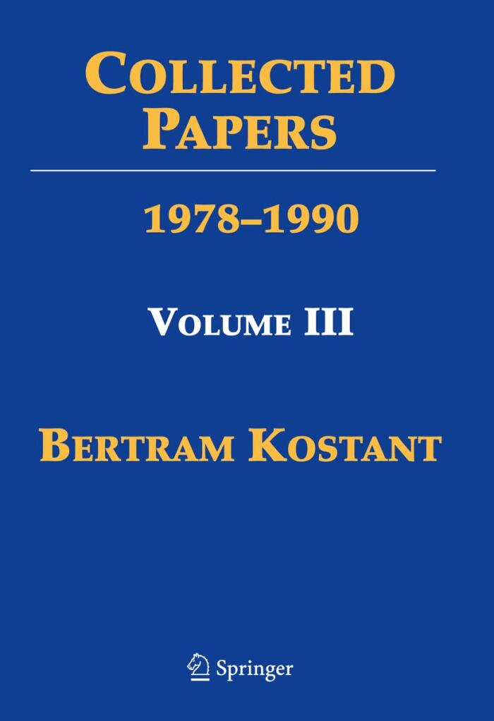 Collected Papers: Volume III 1978-1990