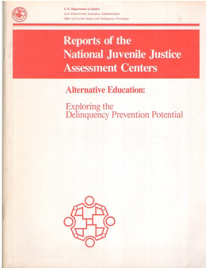 Alternative education: Exploring the delinquency prevention potential