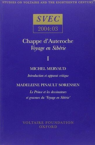 Chappe d'Auteroche: Voyage en Sibérie