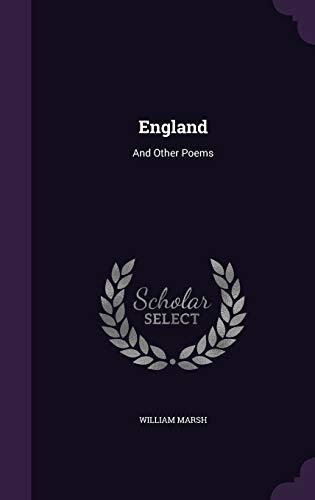 England: And Other Poems
