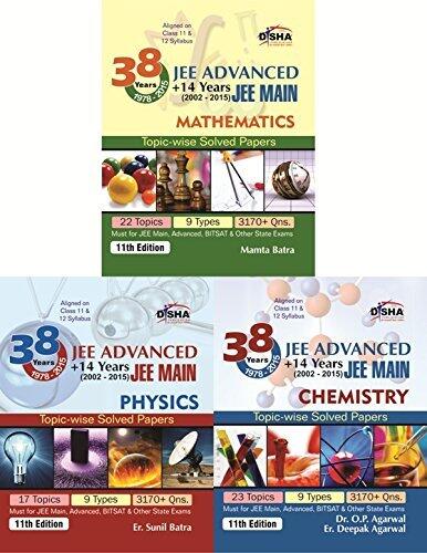 38 Years IIT-JEE Advanced + 14 Years JEE Main Topic-Wise Solved Paper (PCM)