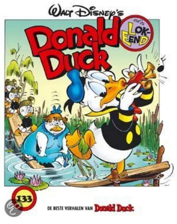 Donald Duck als lokeend