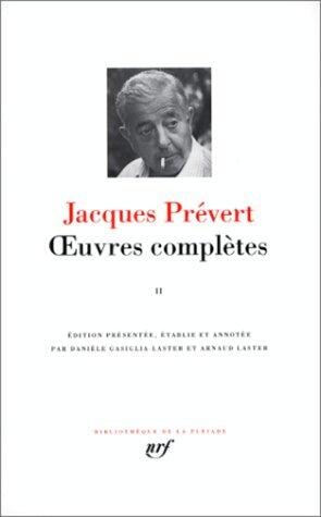 Œuvres complètes II