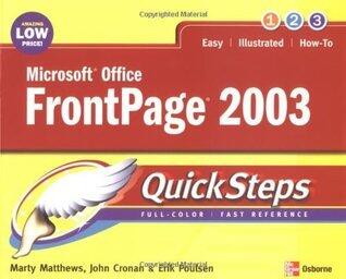Microsoft Office FrontPage 2003 QuickSteps