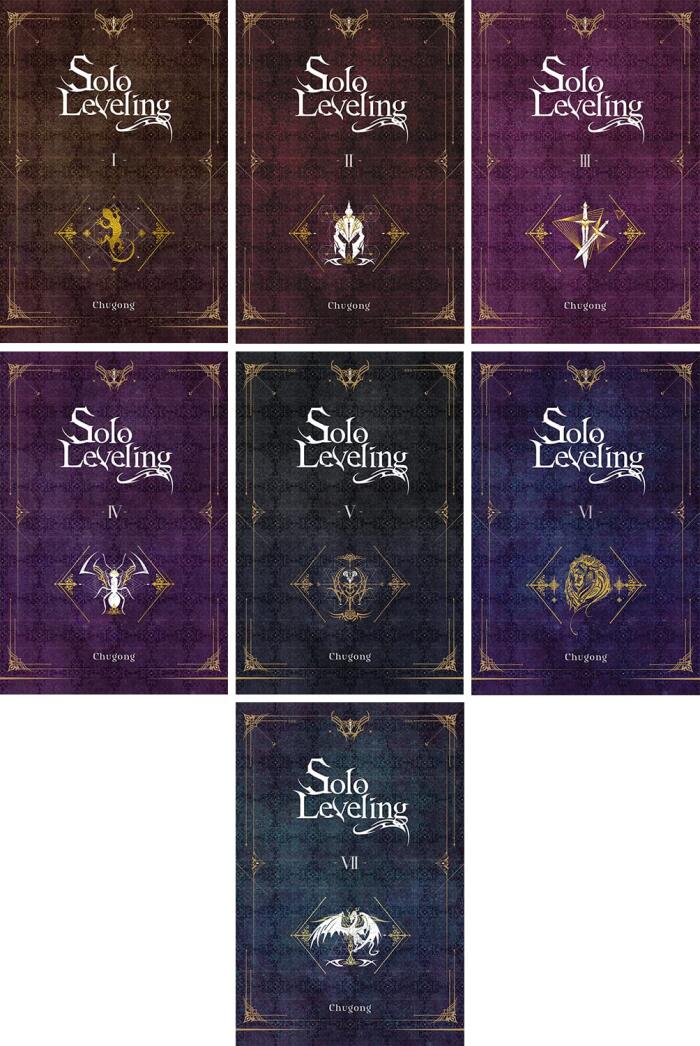 Solo Leveling Novel by Chugong 8-Book Set Vol.1-8