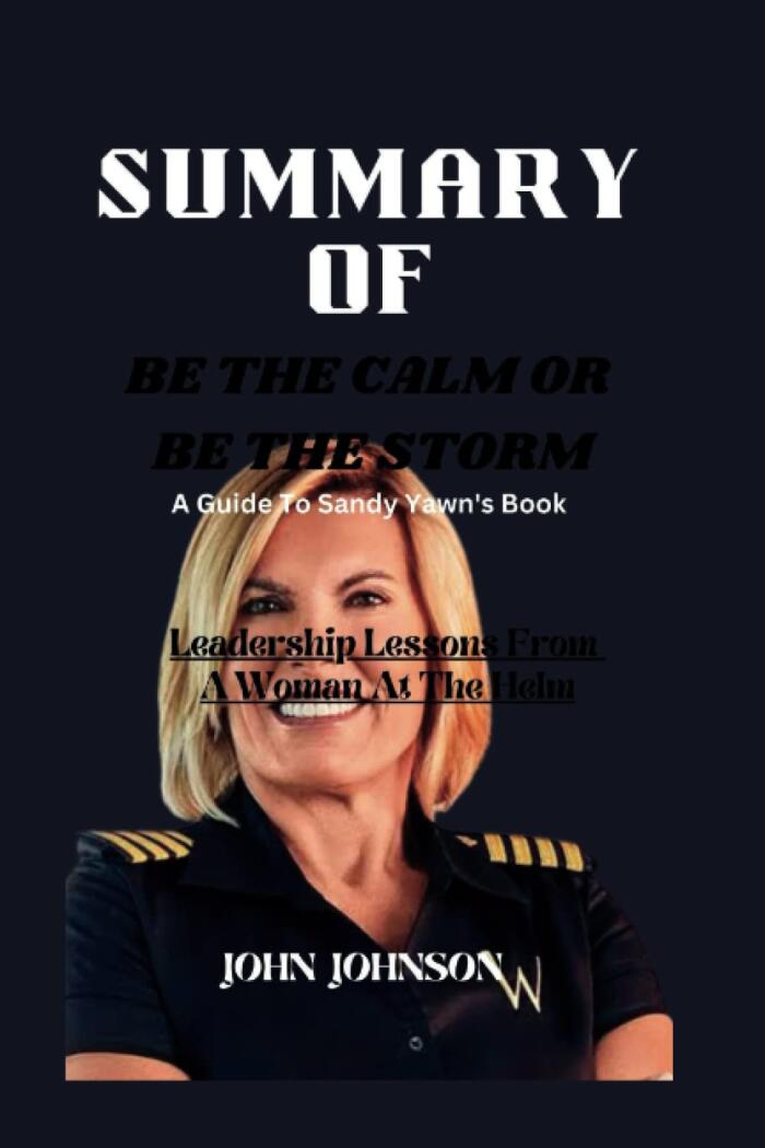 SUMMARY OF BE THE CALM OR BE THE STORM: Leadership Lessons from a Woman at the Helm
