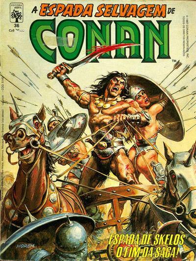 A Espada Selvagem de Conan nº 36 - Espada de Skelos o Fim da Saga!