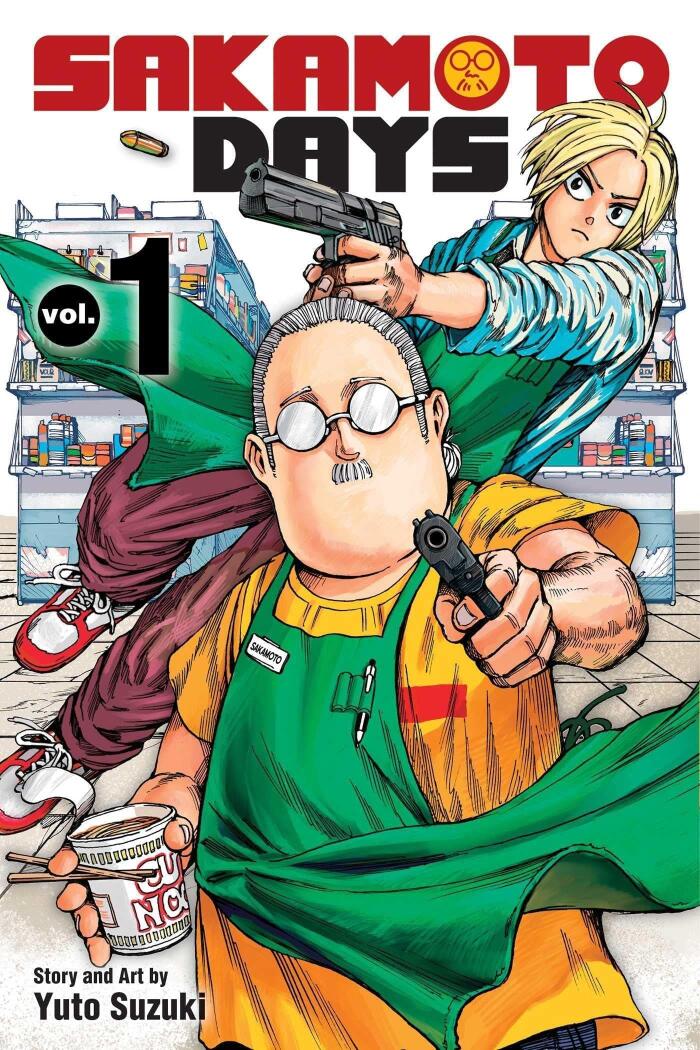 Sakamoto Days Manga 12-book Set Vol.1-12 by Yuto Suzuki